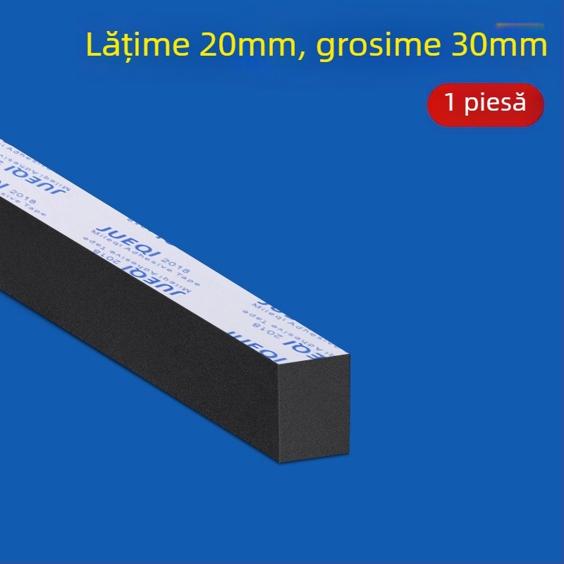 Bandă de blocare a spațiului sub canapea/pat, spumă EVA, densitate 30, Milky, cod produs 001, grosime personalizabilă