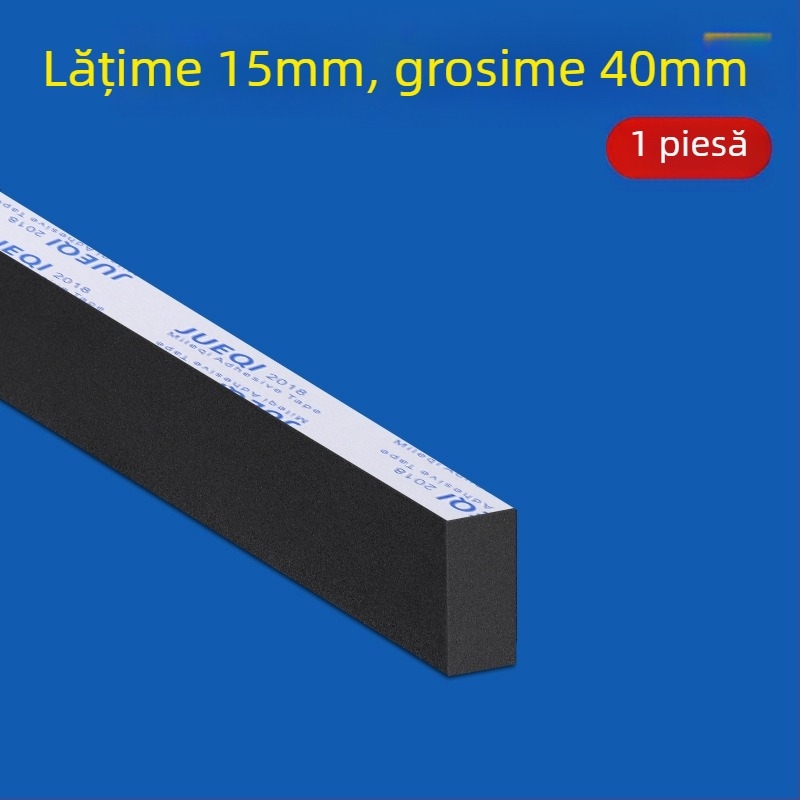 Bandă de blocare a spațiului sub canapea/pat, spumă EVA, densitate 30, Milky, cod produs 001, grosime personalizabilă