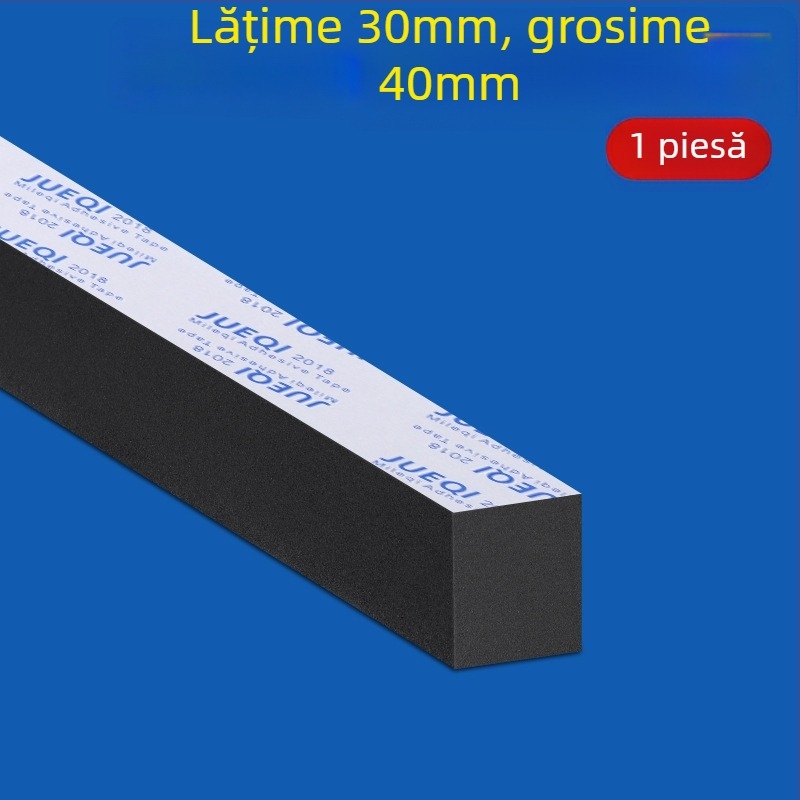 Bandă de blocare a spațiului sub canapea/pat, spumă EVA, densitate 30, Milky, cod produs 001, grosime personalizabilă