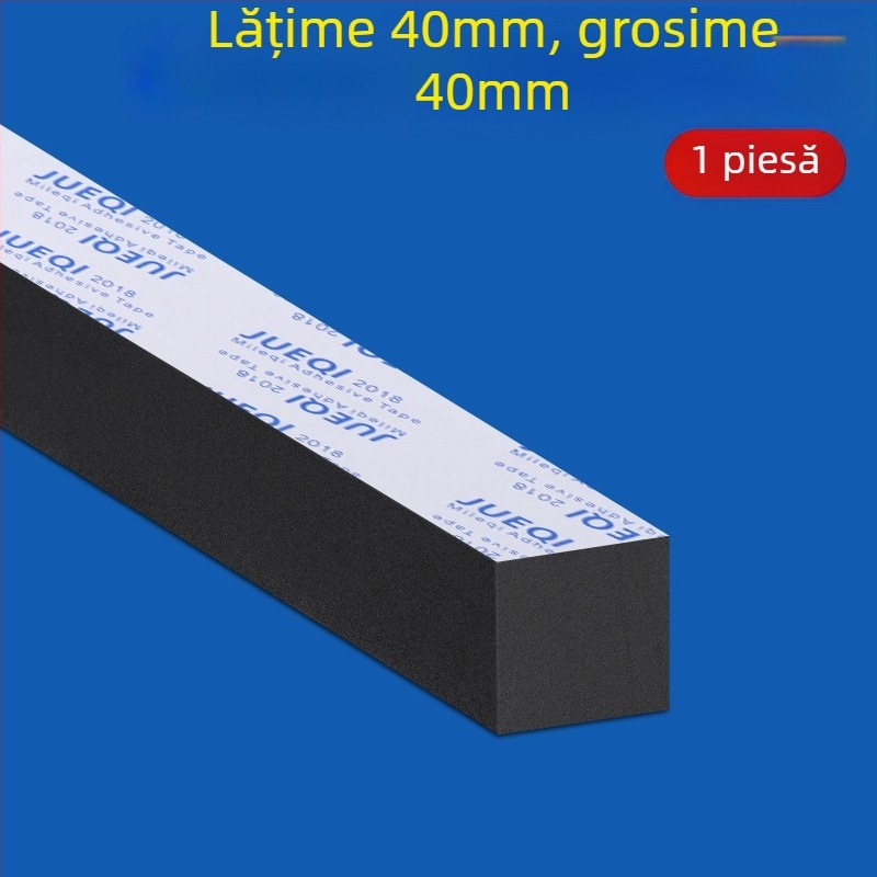 Bandă de blocare a spațiului sub canapea/pat, spumă EVA, densitate 30, Milky, cod produs 001, grosime personalizabilă
