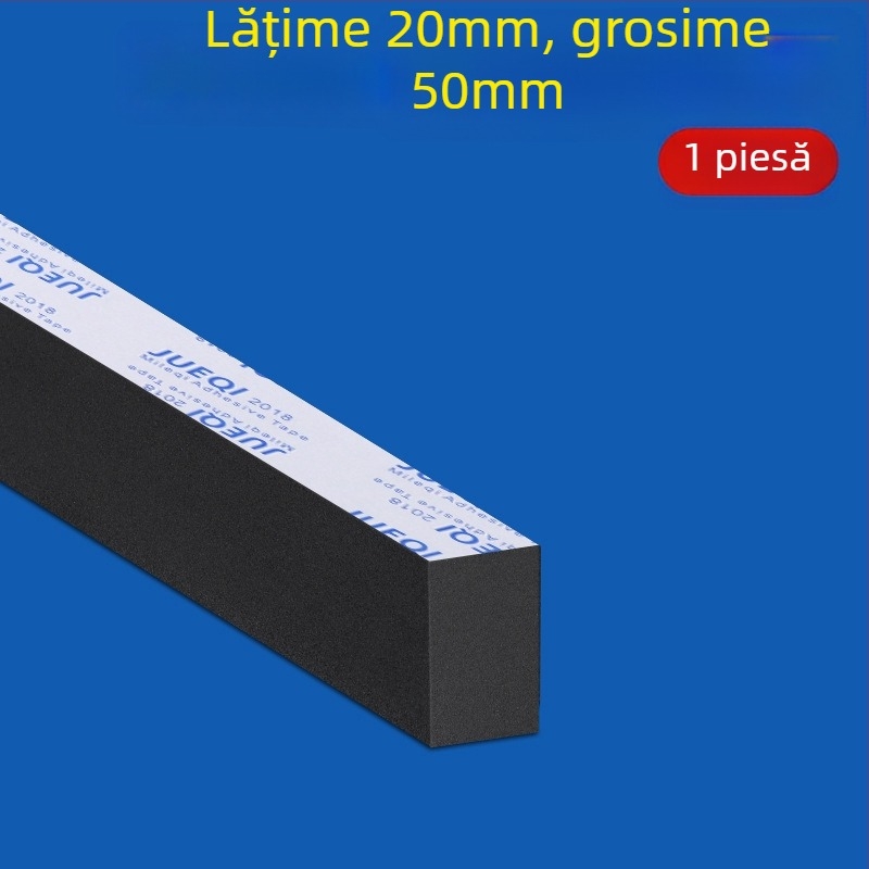 Bandă de blocare a spațiului sub canapea/pat, spumă EVA, densitate 30, Milky, cod produs 001, grosime personalizabilă