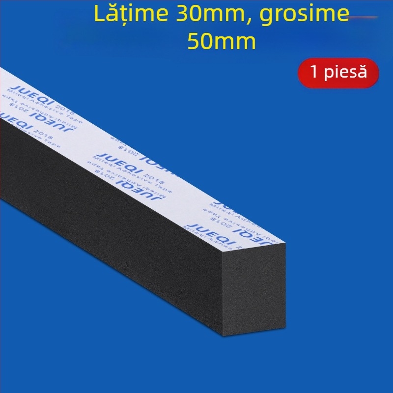 Bandă de blocare a spațiului sub canapea/pat, spumă EVA, densitate 30, Milky, cod produs 001, grosime personalizabilă