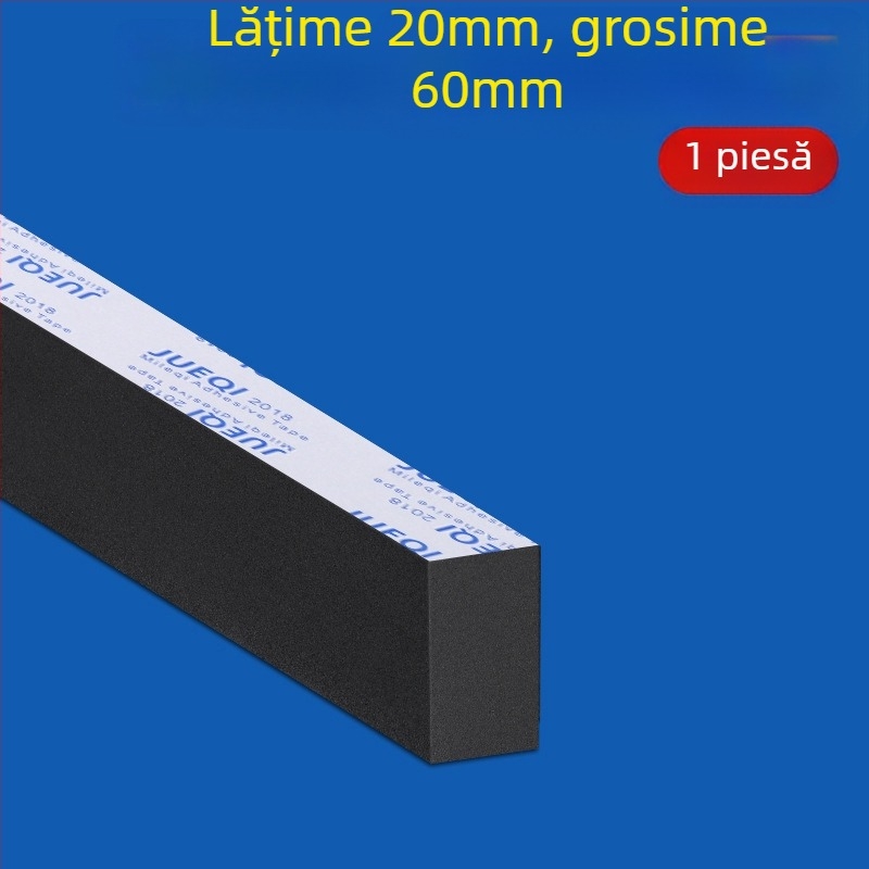 Bandă de blocare a spațiului sub canapea/pat, spumă EVA, densitate 30, Milky, cod produs 001, grosime personalizabilă