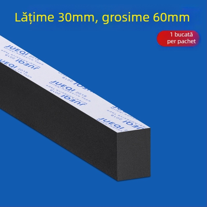 Bandă de blocare a spațiului sub canapea/pat, spumă EVA, densitate 30, Milky, cod produs 001, grosime personalizabilă