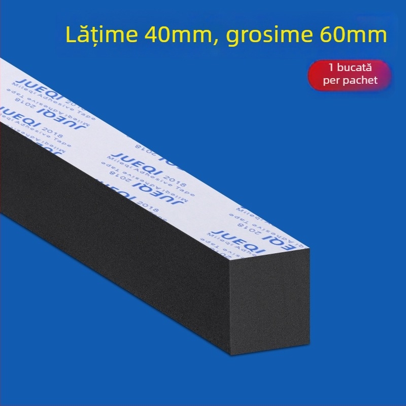 Bandă de blocare a spațiului sub canapea/pat, spumă EVA, densitate 30, Milky, cod produs 001, grosime personalizabilă