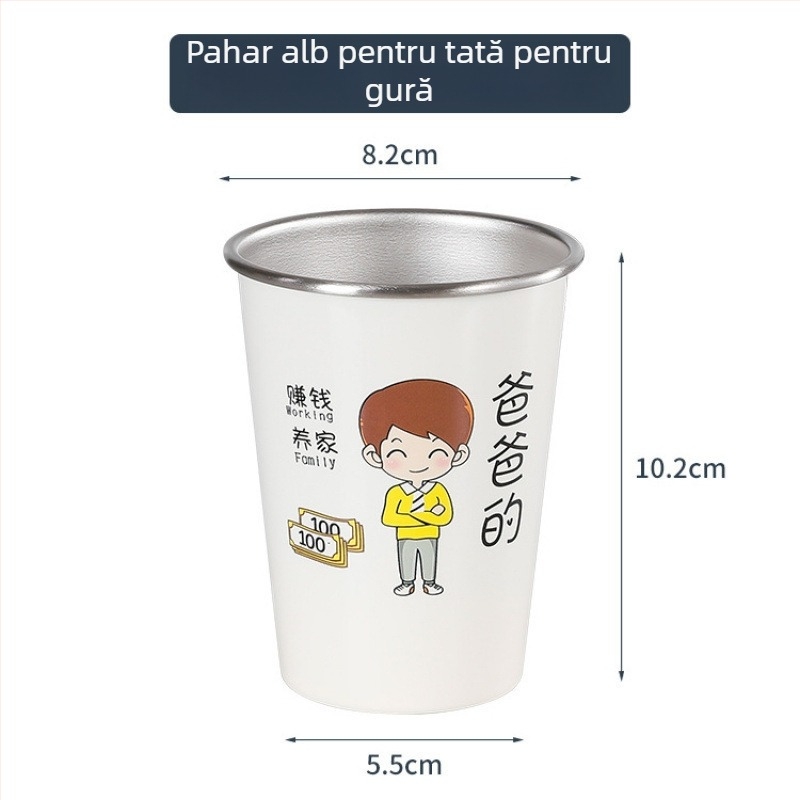 Ceaşa pentru periute de dinți, montată pe perete, pentru familie, material: floare de mătase