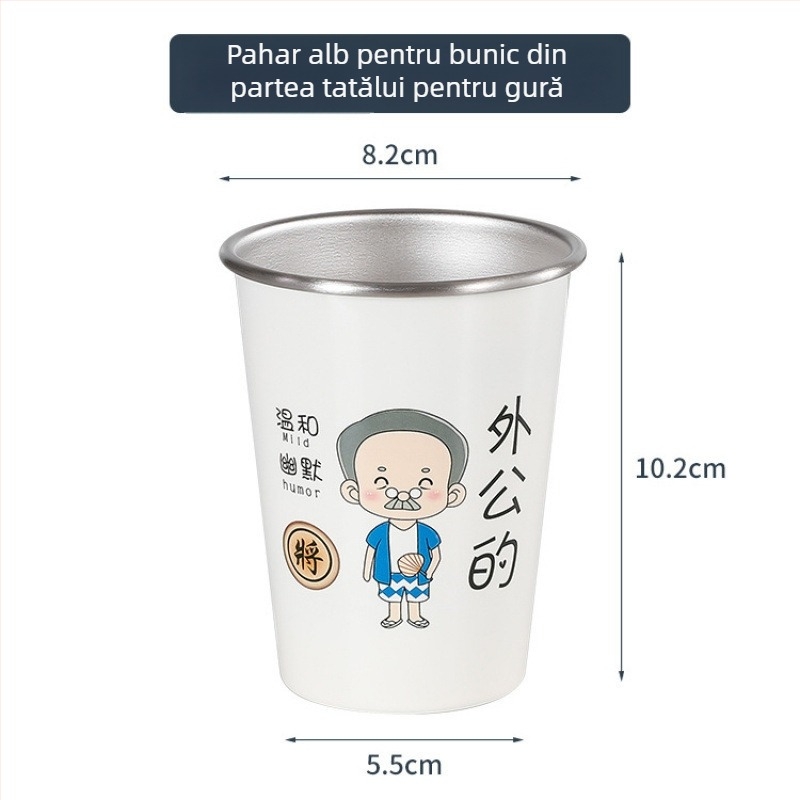 Ceaşa pentru periute de dinți, montată pe perete, pentru familie, material: floare de mătase