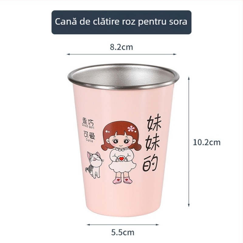 Ceaşa pentru periute de dinți, montată pe perete, pentru familie, material: floare de mătase