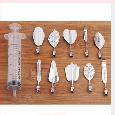Duză de decorare pentru patiserie – oțel inoxidabil, formă neregulată, unealtă de decorare