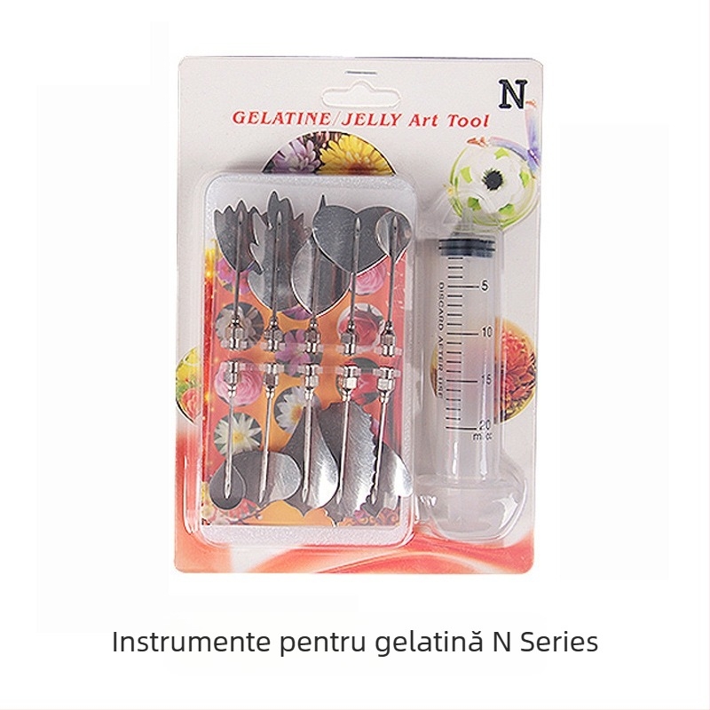 Duză de decorare pentru patiserie – oțel inoxidabil, formă neregulată, unealtă de decorare