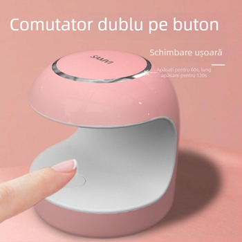 Lampă USB pentru unghii Sunmini SAMVI – lampă mini UV pentru manichiură, reîncărcabilă, 100 g