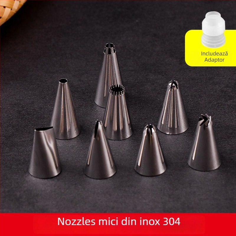 Pungă pentru decorare din PET, set de 100 bucăți, Little Chef Girl