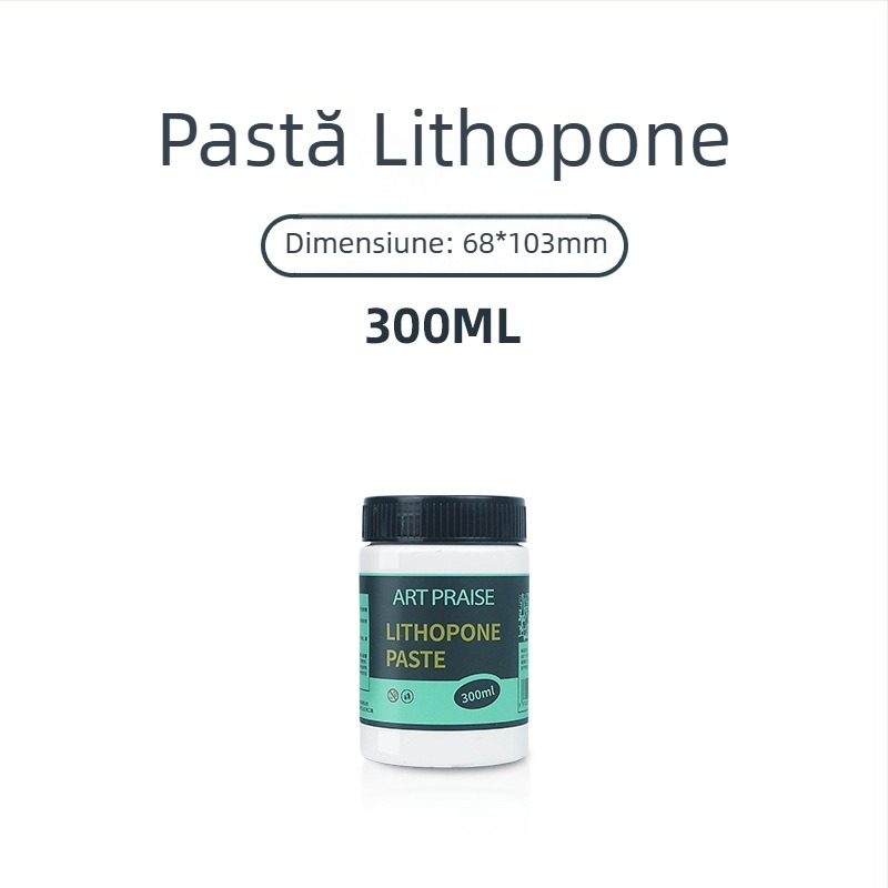 Material de bază pentru pictură în ulei cu pastă de extrudare și pastă de drenaj pentru picturi 3D decorative