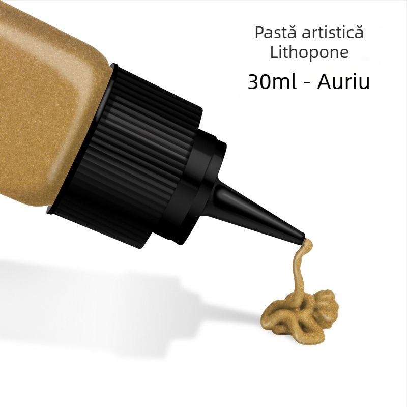 Material de bază pentru pictură în ulei cu pastă de extrudare și pastă de drenaj pentru picturi 3D decorative