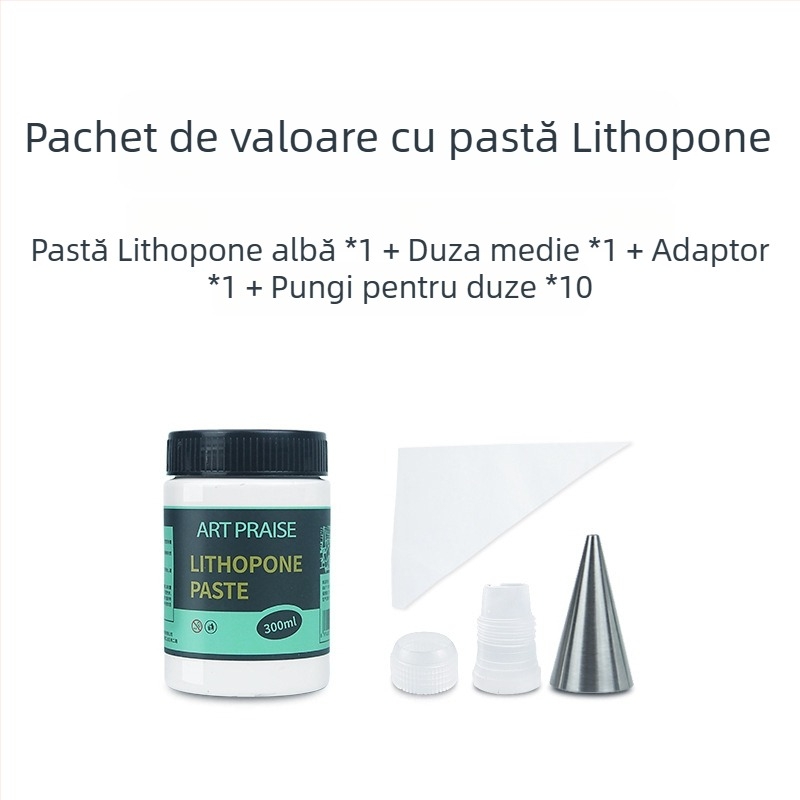 Material de bază pentru pictură în ulei cu pastă de extrudare și pastă de drenaj pentru picturi 3D decorative