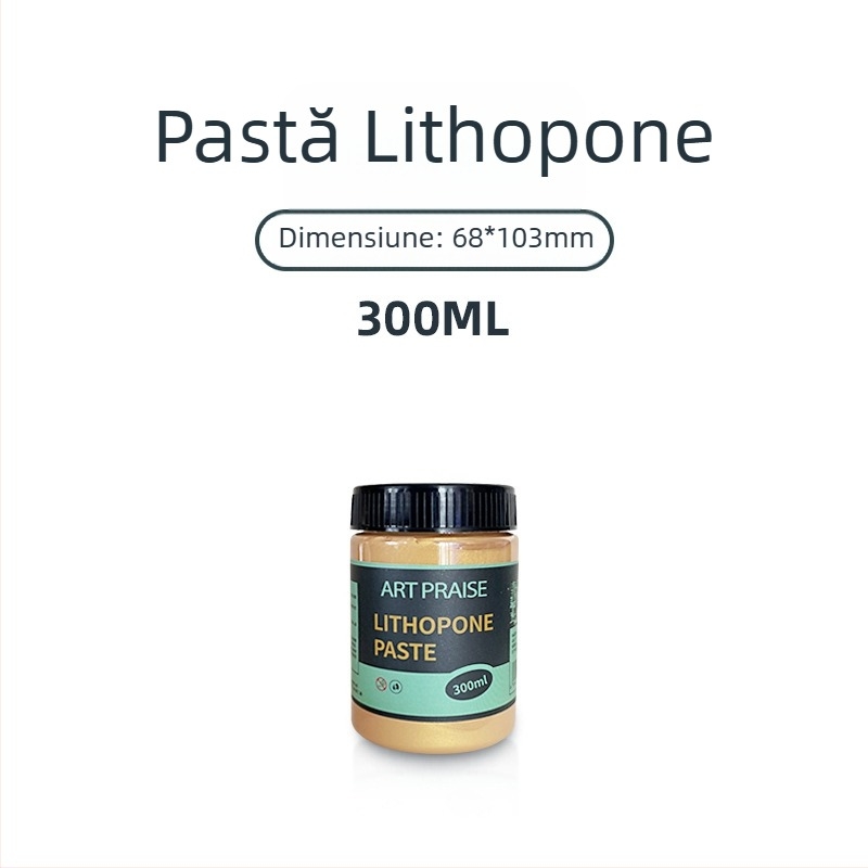 Material de bază pentru pictură în ulei cu pastă de extrudare și pastă de drenaj pentru picturi 3D decorative