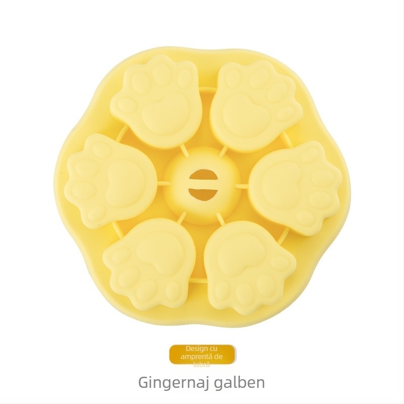 Formă din silicon pentru hrănire bebeluș la abur și coacere – formă de tort, design desen animat, formă neregulată, utilizare în familie