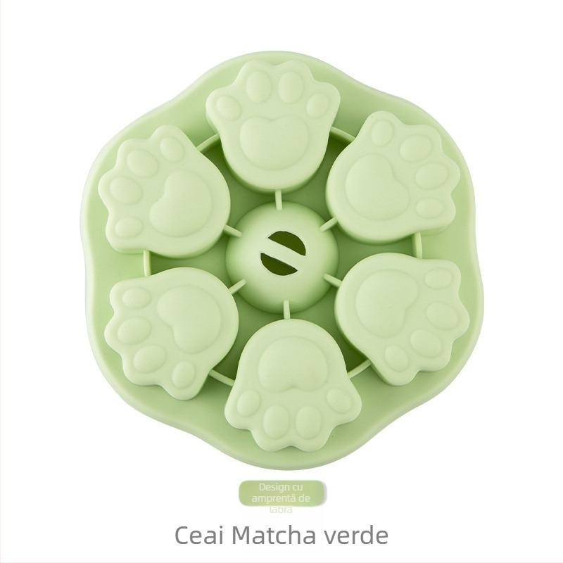 Formă din silicon pentru hrănire bebeluș la abur și coacere – formă de tort, design desen animat, formă neregulată, utilizare în familie