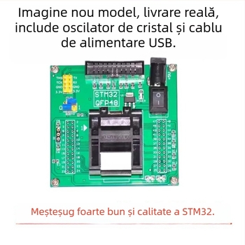 Soclu pentru programare și testare STM32 QFP48, pas de 0,5 mm, fiabil și stabil
