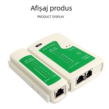 Instrument de testare a rețelei Waldnews NS486AT-1 pentru testarea conexiunilor cablului de rețea și a liniei telefonice; lansat în 2023; garanție 1 an; OEM disponibil