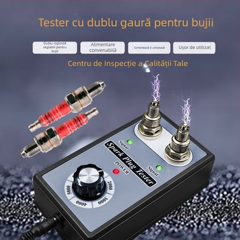 Tester bujii auto, duză cu două găuri, detector pentru sistemul de aprindere la presiune înaltă — model 323-01, brand There Shun, ABS