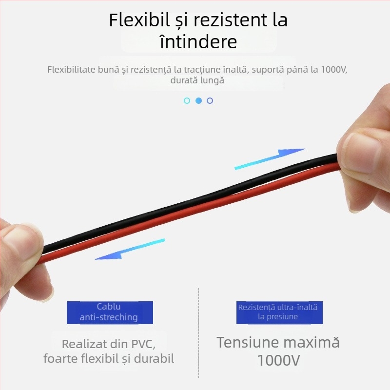 Set de fire de test pentru multimetru 16‑în‑1 cu conector banana, cablu de test combinat, model 2020032510, construcție metal + adeziv