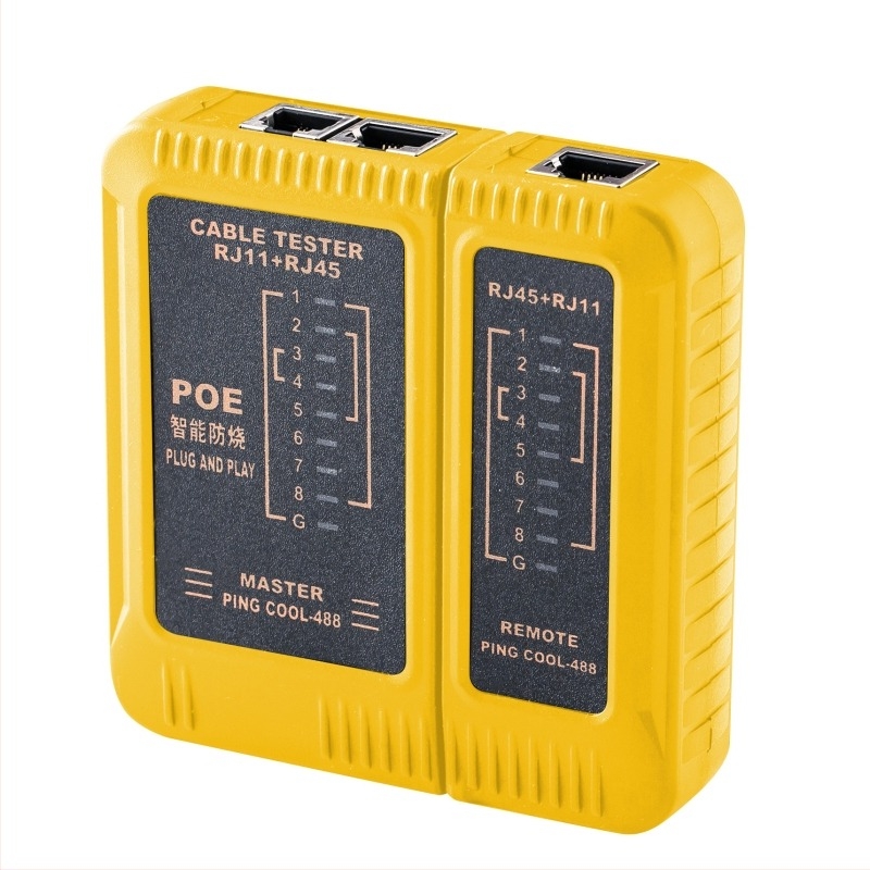 Instrument de testare a rețelei – Model 488, tester pentru cablu de telefonie, Greutate 0,09 kg, OEM disponibil, Lansare 2023