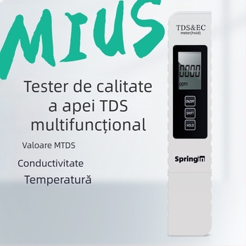 MIUS tester TDS trei în unu pentru calitatea apei în acvariu