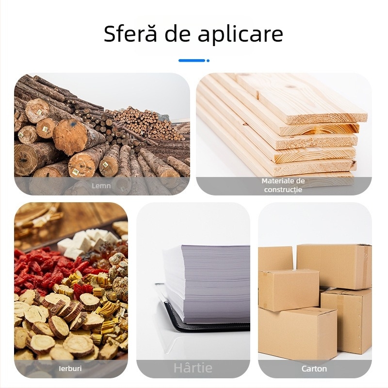 Test de umiditate a lemnului | Măsoară conținutul de umiditate | Potrivit pentru podele din lemn și cutii din carton (Marcă: Record Work)