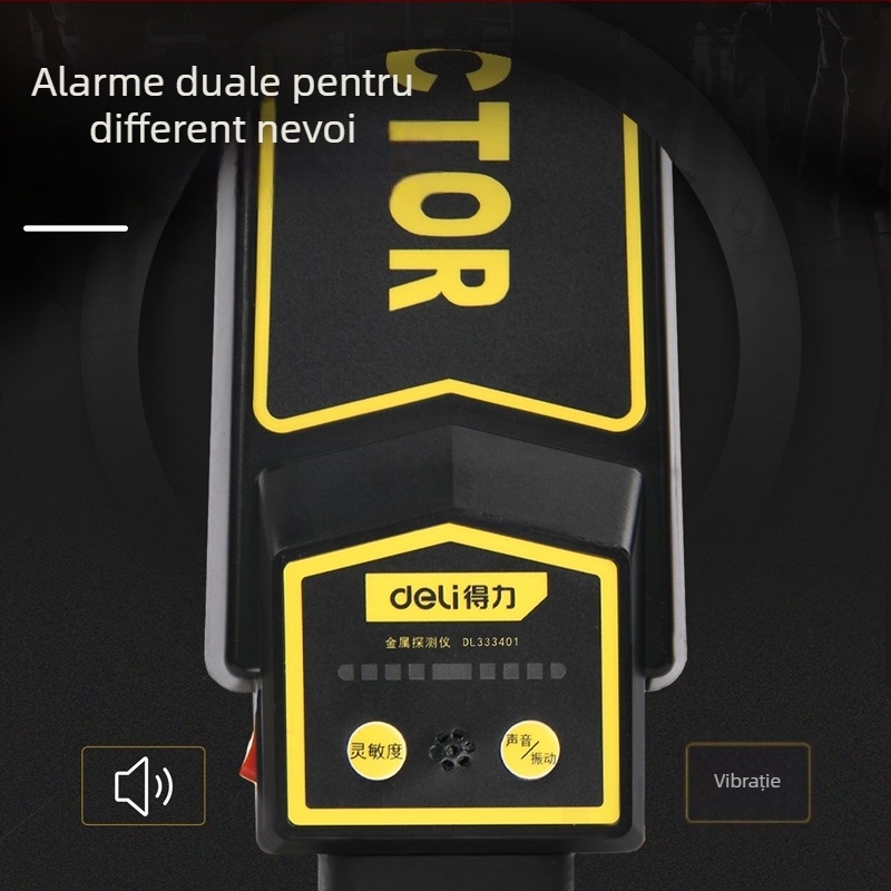 Detektor de metale portabil DL333401 de la Effective