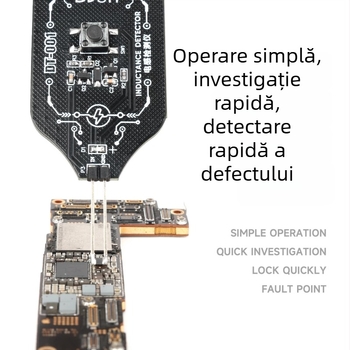 Repairman DT-001 Detector de inductori pentru reparații telefoane mobile – senzor electromagnetic pentru localizarea rapidă a defectelor