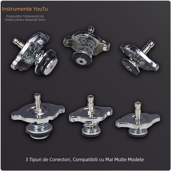 Kit de testare pentru scurgeri de gaz - Set de unelte din oțel carbon, marca utool, pentru reparații auto în magazine 4S