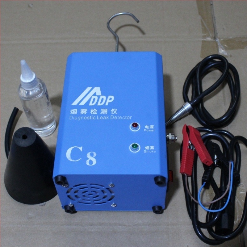 Tester pentru scurgeri de fum auto cu detecție a scurgerilor laterale și diagnoză a defectelor