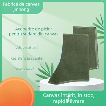 Acoperire pentru picior din pânză pentru sudori – Protecție la impact, Izolație, Rezistență la foc