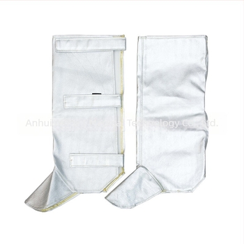 Protecție pentru picior cu izolație termică, design în trei etape, rezistență la foc și la arsuri, rezistentă la temperaturi înalte, țesătură din folie de aluminiu compozită