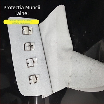 Protecție pentru picior de sudură – piele – Main Force Ares – protecție la pericole electrice