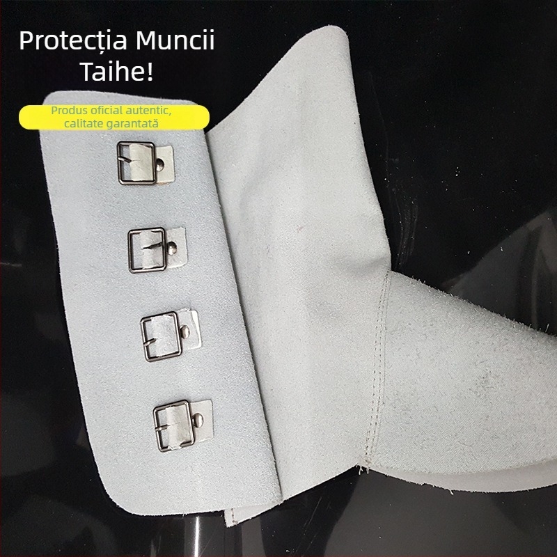 Protecție pentru picior de sudură – piele – Main Force Ares – protecție la pericole electrice