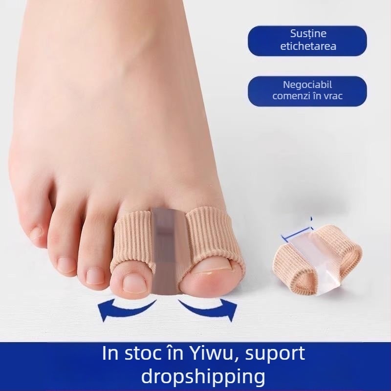 Inel corector pentru Hallux Valgus, separator din cauciuc pentru degetul mare