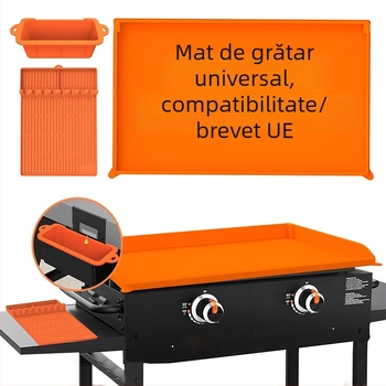 Covoraș silicon pentru cuptor – protecție pentru tavă, foarte adaptabil, acoperire completă, Wenfeng