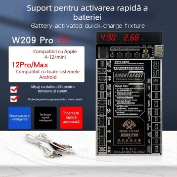 Versiune îmbunătățită linie de alimentare și activare a plăcii de încărcare Apple – pentru reparații și testări ale telefoanelor mobile