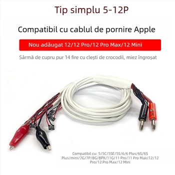 Versiune îmbunătățită linie de alimentare și activare a plăcii de încărcare Apple – pentru reparații și testări ale telefoanelor mobile