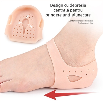 Acoperire pentru călcâi cu găuri, moale amortizant, călcâi îngroșat, stil zilnic (Material: Seb; Formă: acoperire pentru călcâi; Model: acoperire pentru călcâi; Stil: zilnic; Sezon: toate sezoanele)