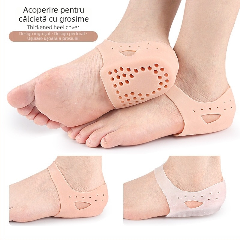 Acoperire pentru călcâi cu găuri, moale amortizant, călcâi îngroșat, stil zilnic (Material: Seb; Formă: acoperire pentru călcâi; Model: acoperire pentru călcâi; Stil: zilnic; Sezon: toate sezoanele)