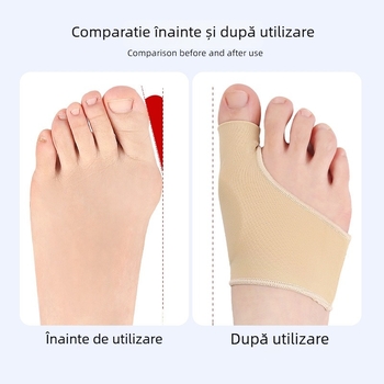 Feet Wake Up Protecție Hallux Valgus, Protecție pentru degetul mare și oasele piciorului, protector pentru picior pentru utilizare zilnică