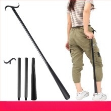 Ajutor pentru îmbrăcare cu cârlig – extra-lung, retractabil, multifuncțional (Funcție: auxiliar; Material: plastic, rășină; Tip: Ajutor pentru îmbrăcare; Caracteristici: cârlig, extra-lung, retractabil, multifuncțional)