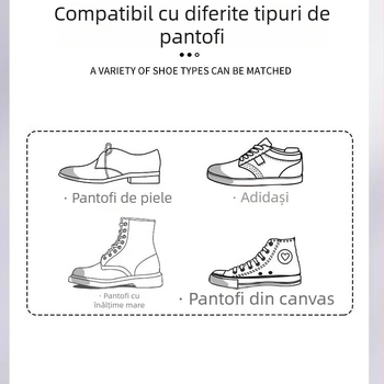 PU talpă pentru degetul la picior pentru pantofi – potrivită pentru adidași, pantofi din piele, sandale și încălțăminte casual – Middle Peak