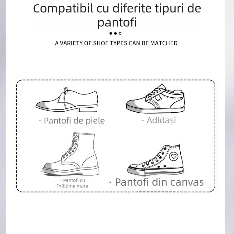 PU talpă pentru degetul la picior pentru pantofi – potrivită pentru adidași, pantofi din piele, sandale și încălțăminte casual – Middle Peak