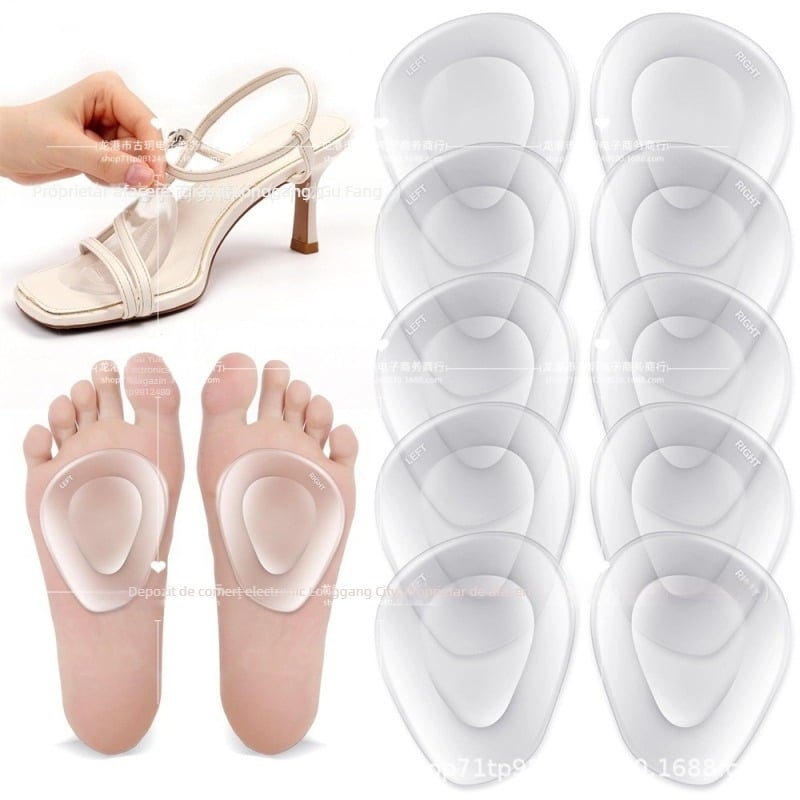 Pantofi balerini dama, cu pernă parțială în fața tălpii și talpă înălțătoare invizibilă pentru toate anotimpurile