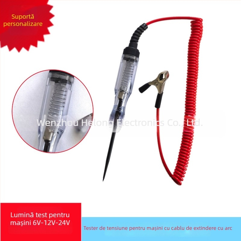 Tester electric auto cu afișaj digital, Detectare DC 5–80V, Gama de test 5–60–80–120V, HL-1680/HL-1681