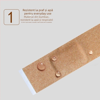 Haishi hainuo bandaj adeziv impermeabil respirabil, din bumbac, cu strat absorvent îngroșat, pentru utilizare universală